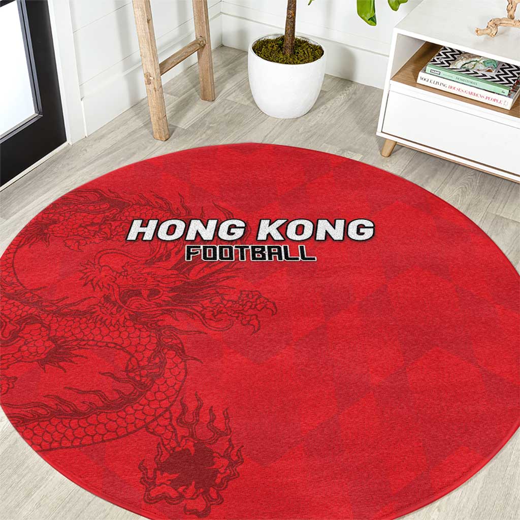 Hong Kong Football Round Carpet Go Champions - Wonder Print Shop