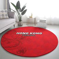 Hong Kong Football Round Carpet Go Champions - Wonder Print Shop