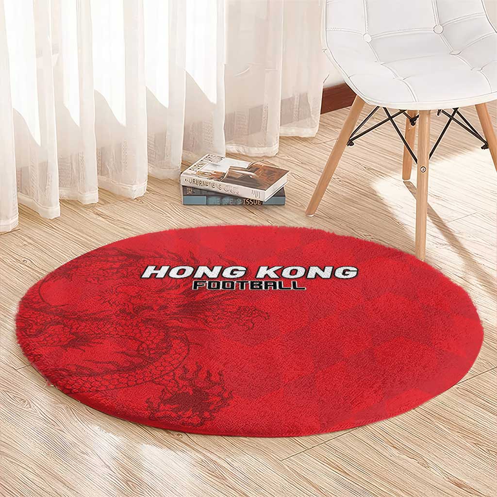 Hong Kong Football Round Carpet Go Champions - Wonder Print Shop