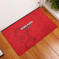 Hong Kong Football Rubber Doormat Go Champions - Wonder Print Shop