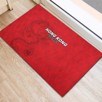 Hong Kong Football Rubber Doormat Go Champions - Wonder Print Shop