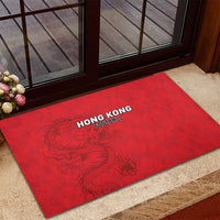 Hong Kong Football Rubber Doormat Go Champions - Wonder Print Shop