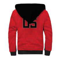 Custom Hong Kong Football Sherpa Hoodie Go Champions - Wonder Print Shop