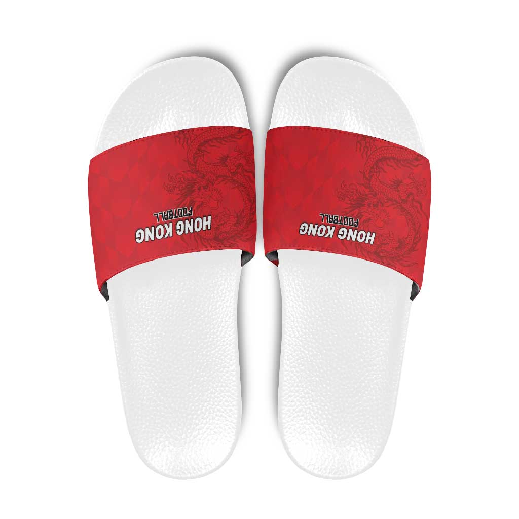 Hong Kong Football Slide Sandals Go Champions - Wonder Print Shop