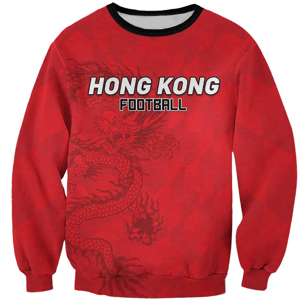 Custom Hong Kong Football Sweatshirt Go Champions - Wonder Print Shop