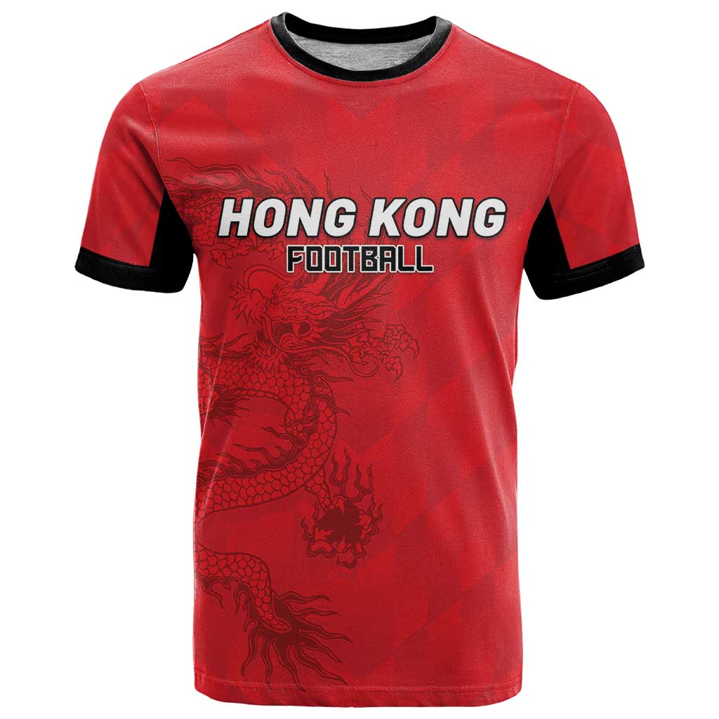 Custom Hong Kong Football T Shirt Go Champions - Wonder Print Shop