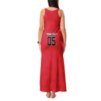 Custom Hong Kong Football Tank Maxi Dress Go Champions - Wonder Print Shop