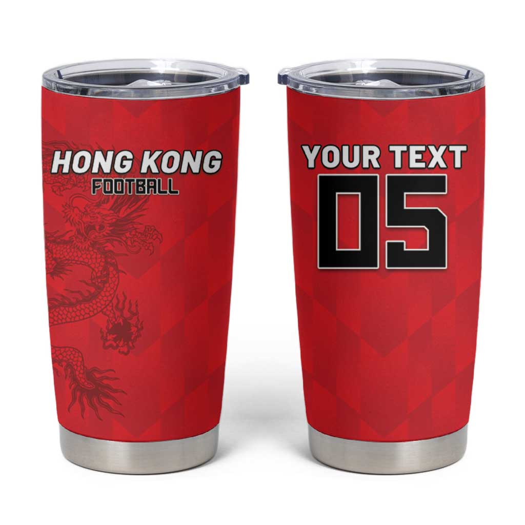 Custom Hong Kong Football Tumbler Cup Go Champions - Wonder Print Shop