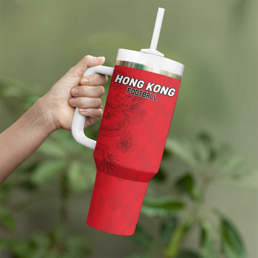 Custom Hong Kong Football Tumbler With Handle Go Champions - Wonder Print Shop