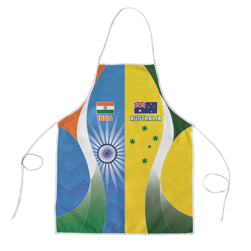 India Vs Australia Cricket Apron Final Matchup - Wonder Print Shop