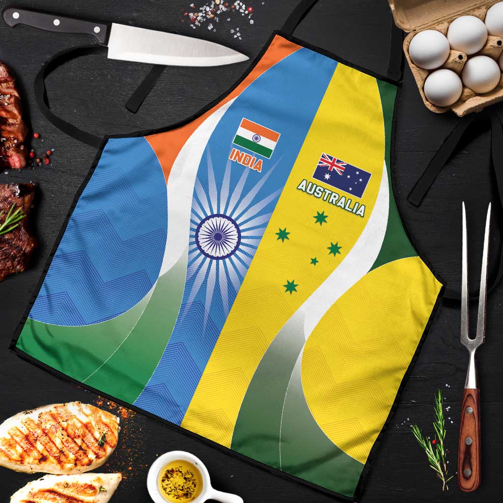 India Vs Australia Cricket Apron Final Matchup - Wonder Print Shop