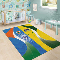 India Vs Australia Cricket Area Rug Final Matchup - Wonder Print Shop