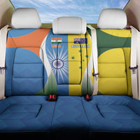 India Vs Australia Cricket Back Car Seat Cover Final Matchup - Wonder Print Shop