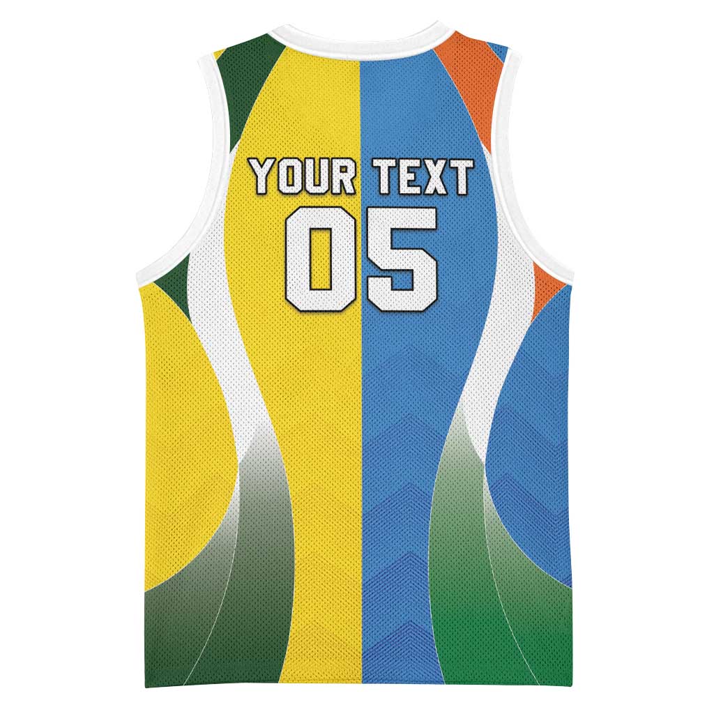 Custom India Vs Australia Cricket Basketball Jersey Final Matchup - Wonder Print Shop