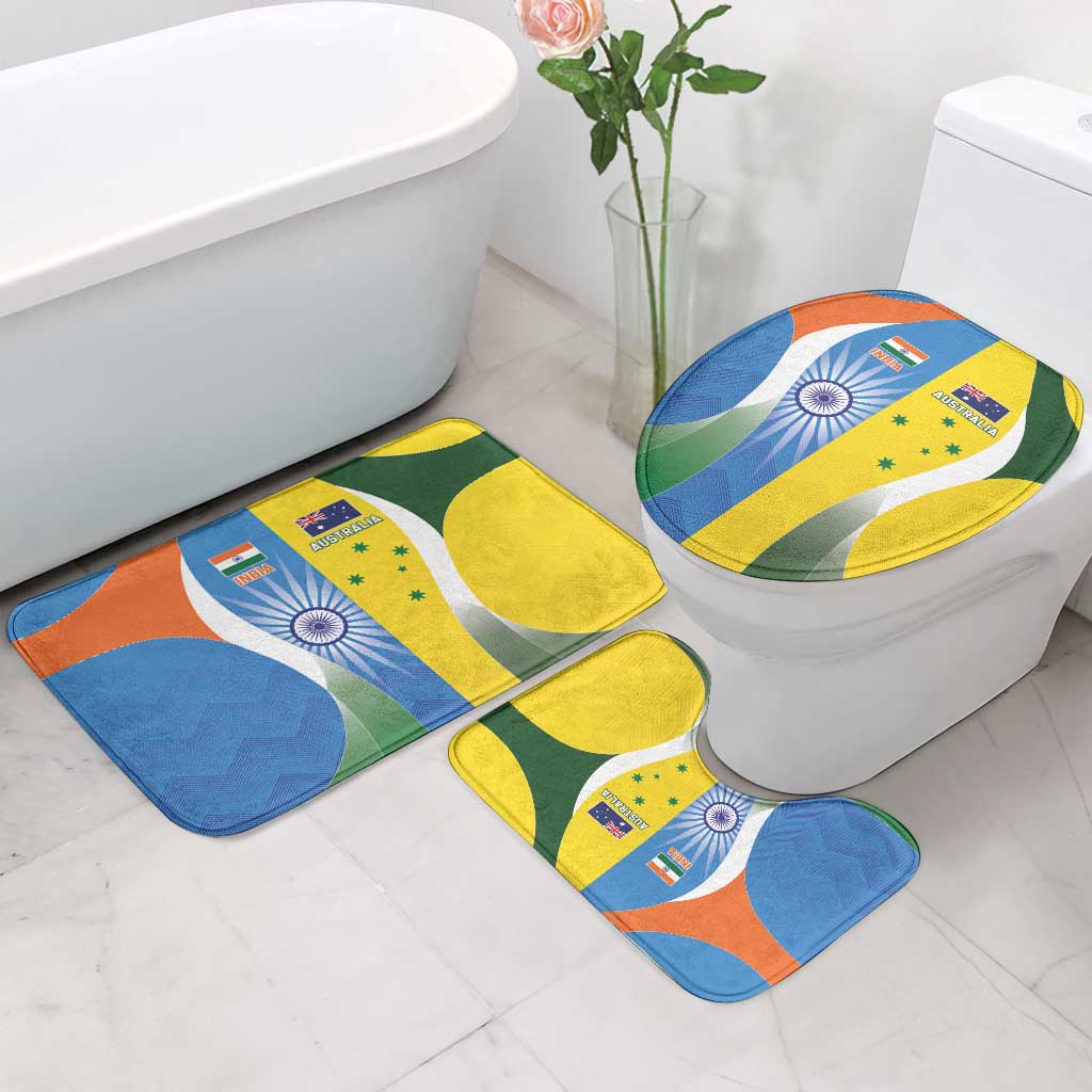 India Vs Australia Cricket Bathroom Set Final Matchup - Wonder Print Shop