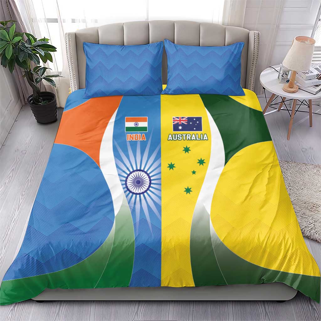 India Vs Australia Cricket Bedding Set Final Matchup - Wonder Print Shop