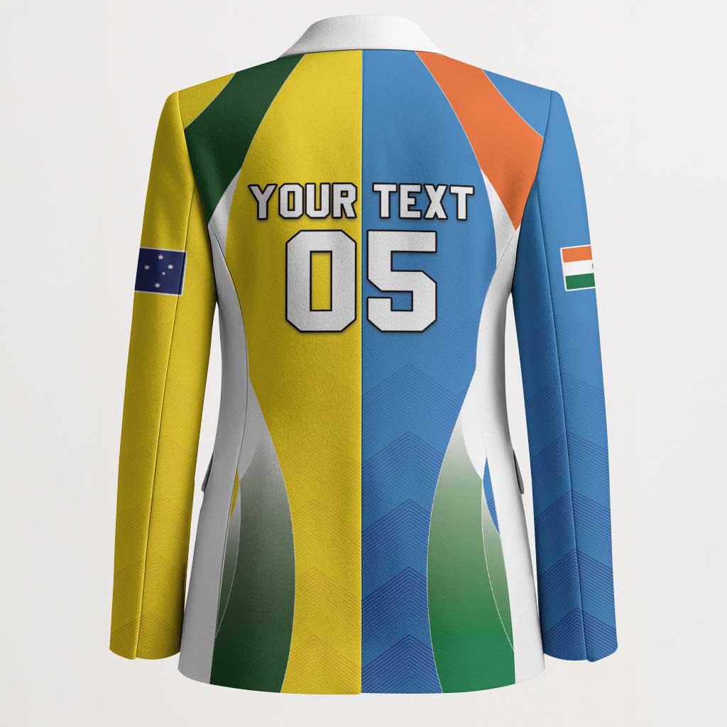 Custom India Vs Australia Cricket Blazer Final Matchup - Wonder Print Shop