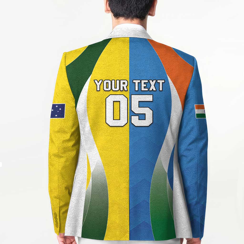 Custom India Vs Australia Cricket Blazer Final Matchup - Wonder Print Shop