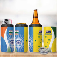 India Vs Australia Cricket 4 in 1 Can Cooler Tumbler Final Matchup - Wonder Print Shop