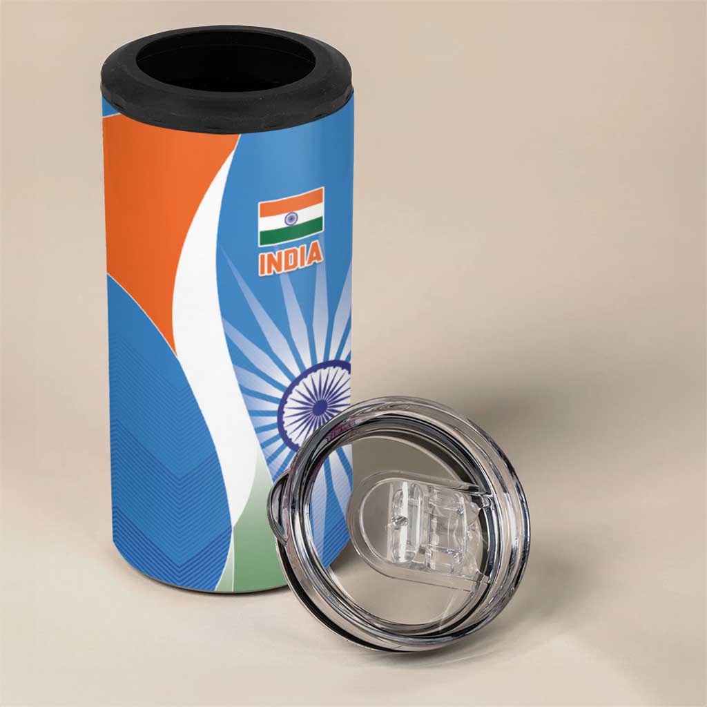 India Vs Australia Cricket 4 in 1 Can Cooler Tumbler Final Matchup - Wonder Print Shop