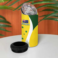 India Vs Australia Cricket 4 in 1 Can Cooler Tumbler Final Matchup - Wonder Print Shop