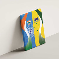 India Vs Australia Cricket Canvas Wall Art Final Matchup - Wonder Print Shop