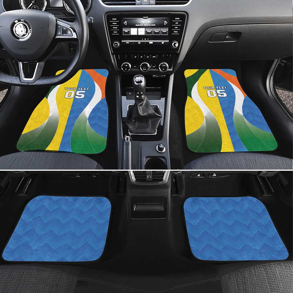 Custom India Vs Australia Cricket Car Mats Final Matchup - Wonder Print Shop