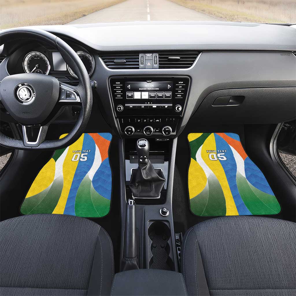 Custom India Vs Australia Cricket Car Mats Final Matchup - Wonder Print Shop