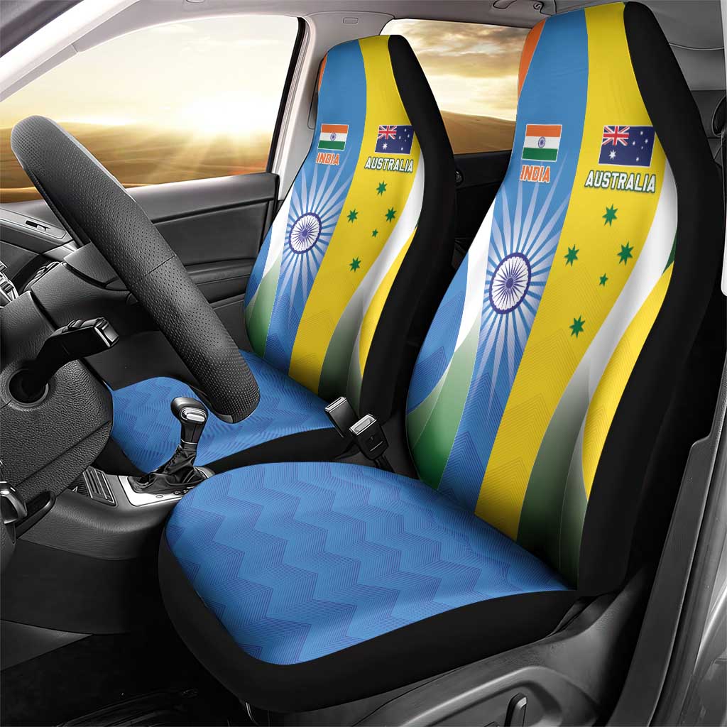 India Vs Australia Cricket Car Seat Cover Final Matchup - Wonder Print Shop