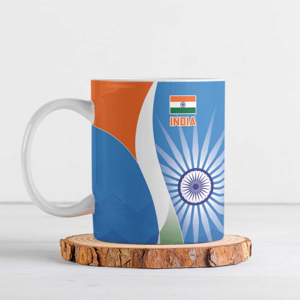 India Vs Australia Cricket Ceramic Mug Final Matchup - Wonder Print Shop
