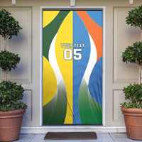 Custom India Vs Australia Cricket Door Cover Final Matchup - Wonder Print Shop