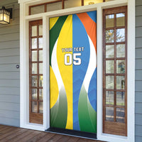 Custom India Vs Australia Cricket Door Cover Final Matchup - Wonder Print Shop
