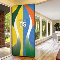 Custom India Vs Australia Cricket Door Cover Final Matchup - Wonder Print Shop