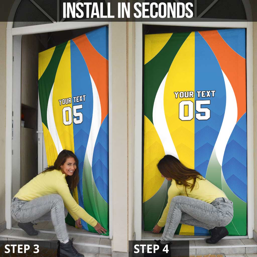 Custom India Vs Australia Cricket Door Cover Final Matchup - Wonder Print Shop