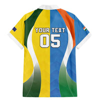 Custom India Vs Australia Cricket Family Matching Mermaid Dress and Hawaiian Shirt Final Matchup - Wonder Print Shop