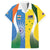 Custom India Vs Australia Cricket Family Matching Off Shoulder Maxi Dress and Hawaiian Shirt Final Matchup - Wonder Print Shop
