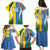 Custom India Vs Australia Cricket Family Matching Puletasi and Hawaiian Shirt Final Matchup - Wonder Print Shop