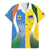 Custom India Vs Australia Cricket Family Matching Short Sleeve Bodycon Dress and Hawaiian Shirt Final Matchup - Wonder Print Shop