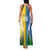 Custom India Vs Australia Cricket Family Matching Tank Maxi Dress and Hawaiian Shirt Final Matchup - Wonder Print Shop