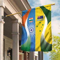 India Vs Australia Cricket Garden Flag Final Matchup - Wonder Print Shop