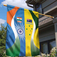 India Vs Australia Cricket Garden Flag Final Matchup - Wonder Print Shop