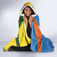 India Vs Australia Cricket Hooded Blanket Final Matchup - Wonder Print Shop