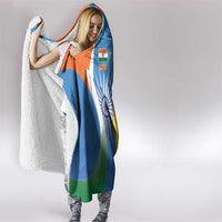 India Vs Australia Cricket Hooded Blanket Final Matchup - Wonder Print Shop