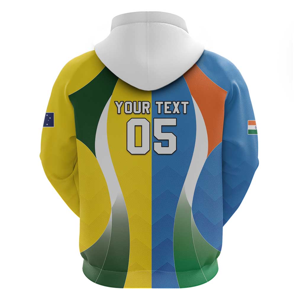 Custom India Vs Australia Cricket Hoodie Final Matchup - Wonder Print Shop