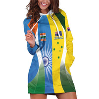 Custom India Vs Australia Cricket Hoodie Dress Final Matchup - Wonder Print Shop