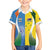 Custom India Vs Australia Cricket Kid Hawaiian Shirt Final Matchup - Wonder Print Shop