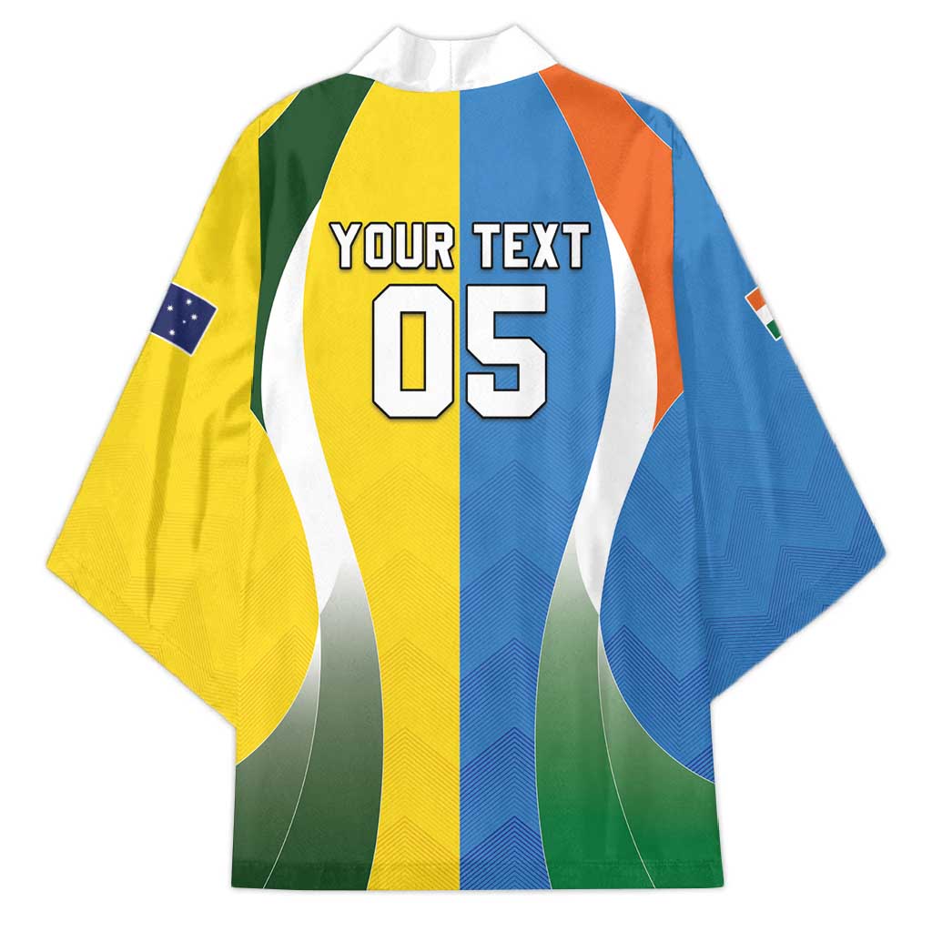 Custom India Vs Australia Cricket Kimono Final Matchup - Wonder Print Shop