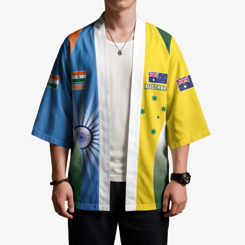 Custom India Vs Australia Cricket Kimono Final Matchup - Wonder Print Shop