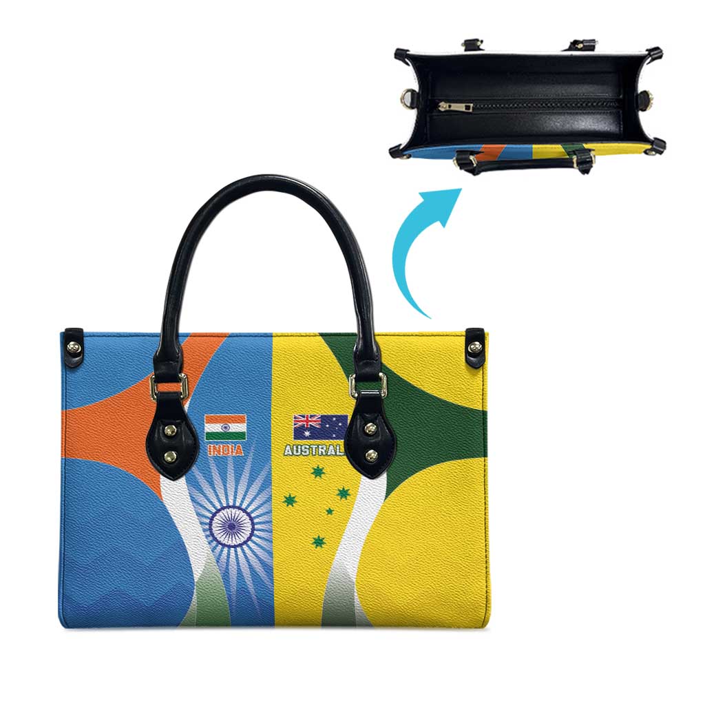 India Vs Australia Cricket Leather Bag Final Matchup - Wonder Print Shop