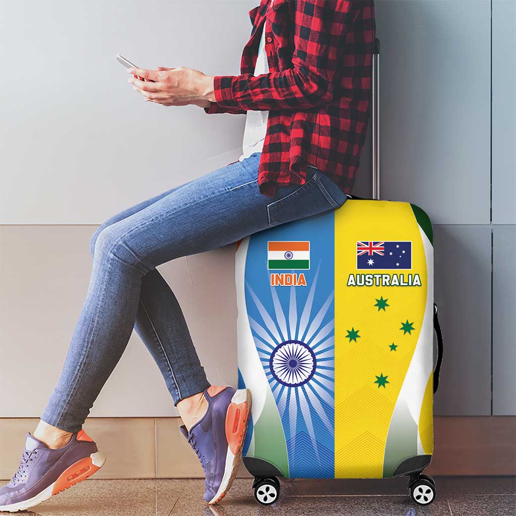 India Vs Australia Cricket Luggage Cover Final Matchup - Wonder Print Shop